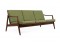 Beautiful 1960s Olive Teak Sofa Mid century Modern Design