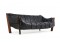 Rare 1970s Brazilian Percival Lafer Lounge Leather Sofa