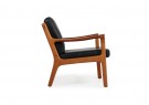 50er Sessel, Ole Wancher, Danish modern design, 60er Easy Chair, denmark, France & son, Teak, Leder