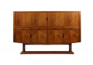 60er Palisander Sideboard, Highboard, Bar, Johannes Andersen, Hans Bech, Danish modern, 50er Jahre, Rosewood Cabinet