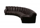 70er De Sede Sofa, Tatzelwurm, Non Stop Sofa, Ueli Berger, Schweiz, Ledersofa, 60er